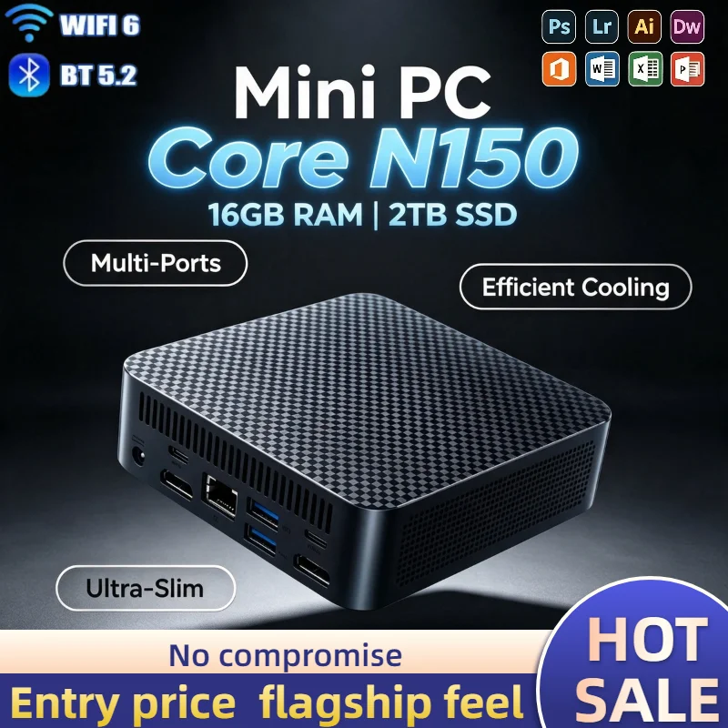 intel-core-n150-compact-portable-pc-16gb-ddr4-m2-nvme-ssd-triple-4k-video-wifi6-silent-cooling-office-home-system-2026