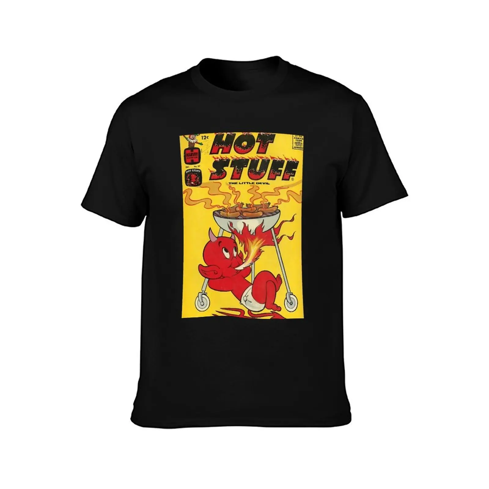 HOT STUFF THE LITTLE DEVIL T-Shirt graphic t shirts for man man t shirt cotton high quality printed t shirts for man T-shirt