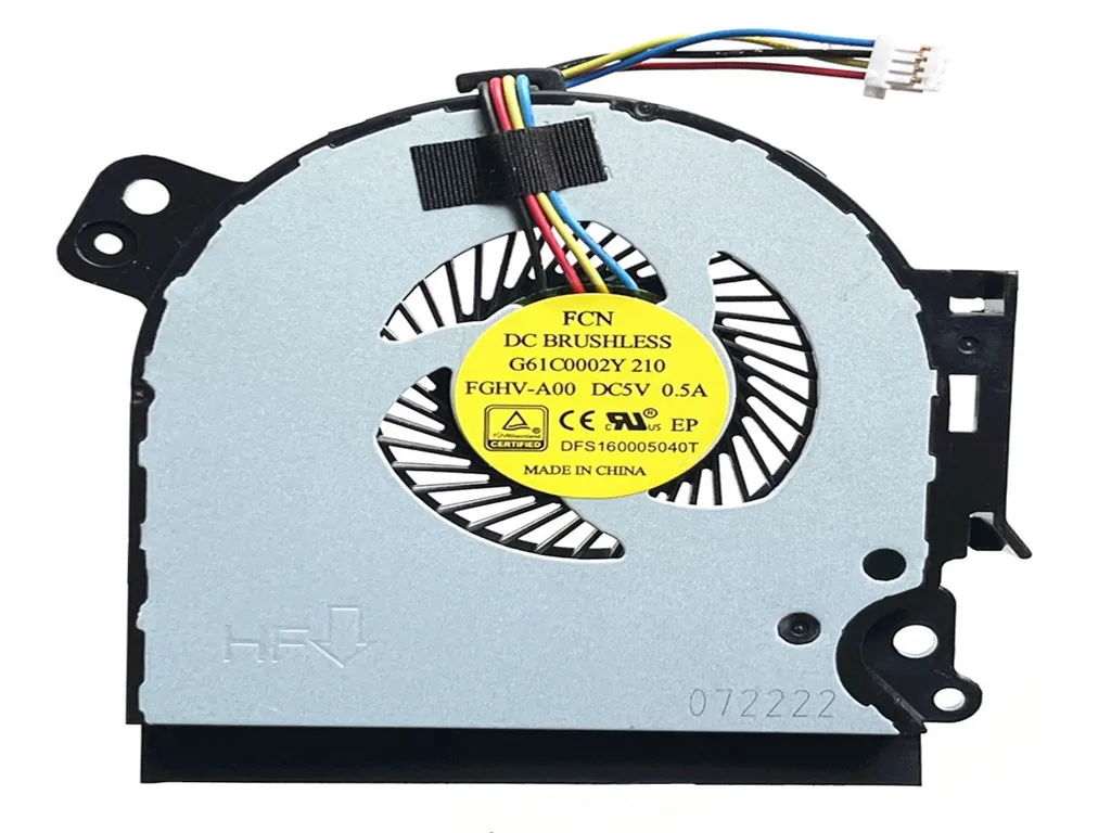 New Original CPU Cooling Fan For Toshiba R50-C A50-C L50-D Cooler Fan DFS160005040T G61C0002Y210