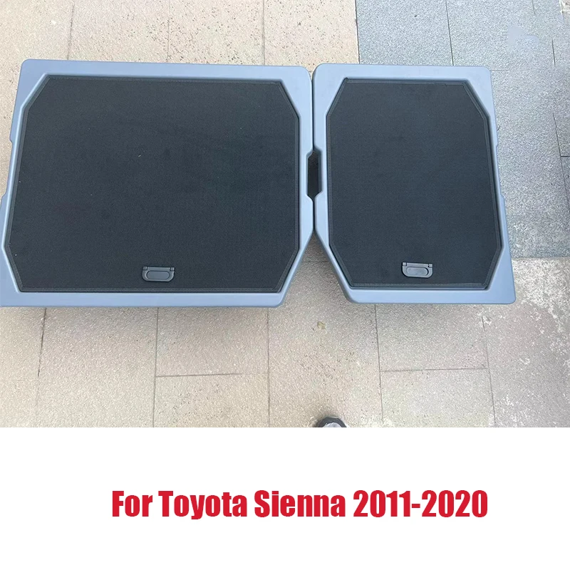 For Toyota Sienna 2020 2019 2018 2017 2016 2015 2014 2013 2012 2011 Rear trunk storage box ABS material car storage box