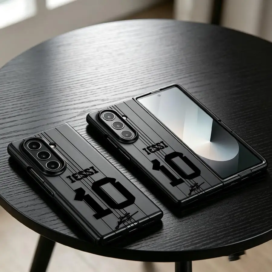 IESSI 10 Line Case for Samsung Galaxy Z Fold 8 ZFold6 ZFold7 Z Fold 7 6 5 4 3 ZFold5 ZFold3 ZFold4 Back Phone Cover