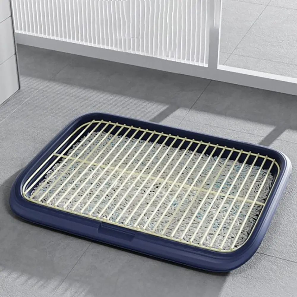 

Rectangle Dog Indoor Tray Toilet Anti Leakage Prevent Splashing Dog Potty Tray Detachable with Shovel Dogs Poop Collector Puppy