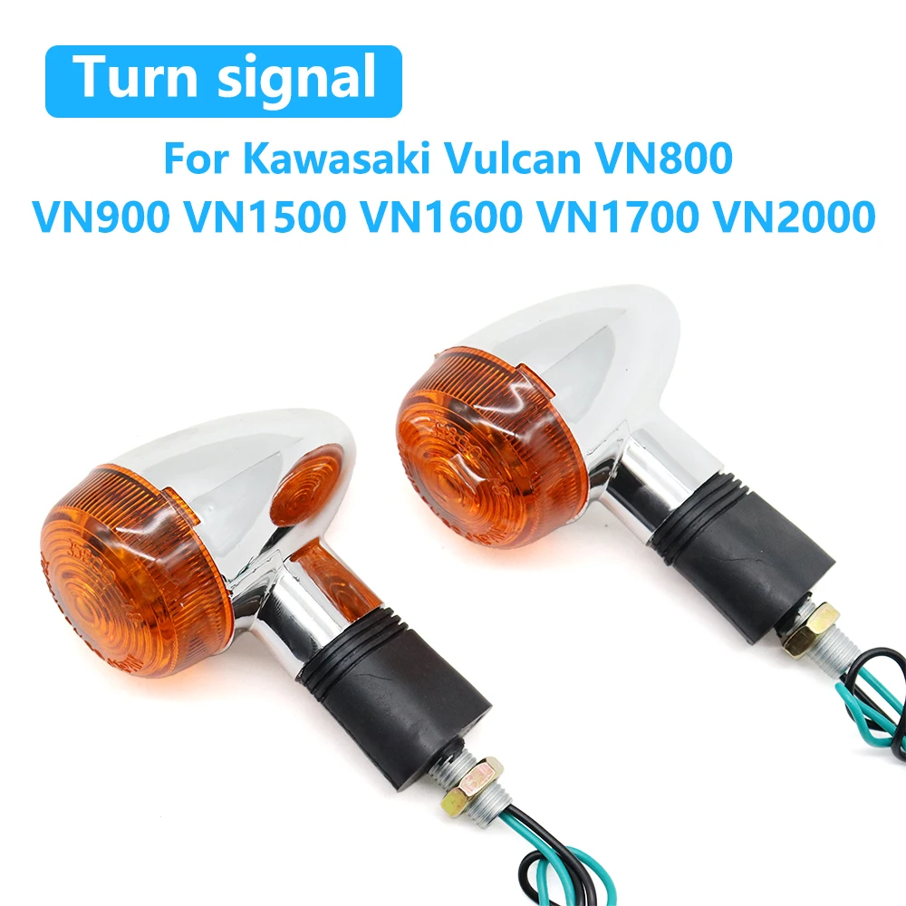 

For Kawasaki Vulcan VN800 VN900 VN1500 VN1600 VN1700 VN2000 Motorcycle Turn Signals Lights Indicators Blinker Lamp Accessories