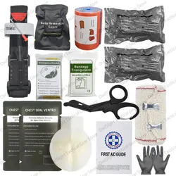 Kit per traumi pronto soccorso di emergenza Stop The Bleed IFAK Refill Supplies Combat Survival Gear Kit medico