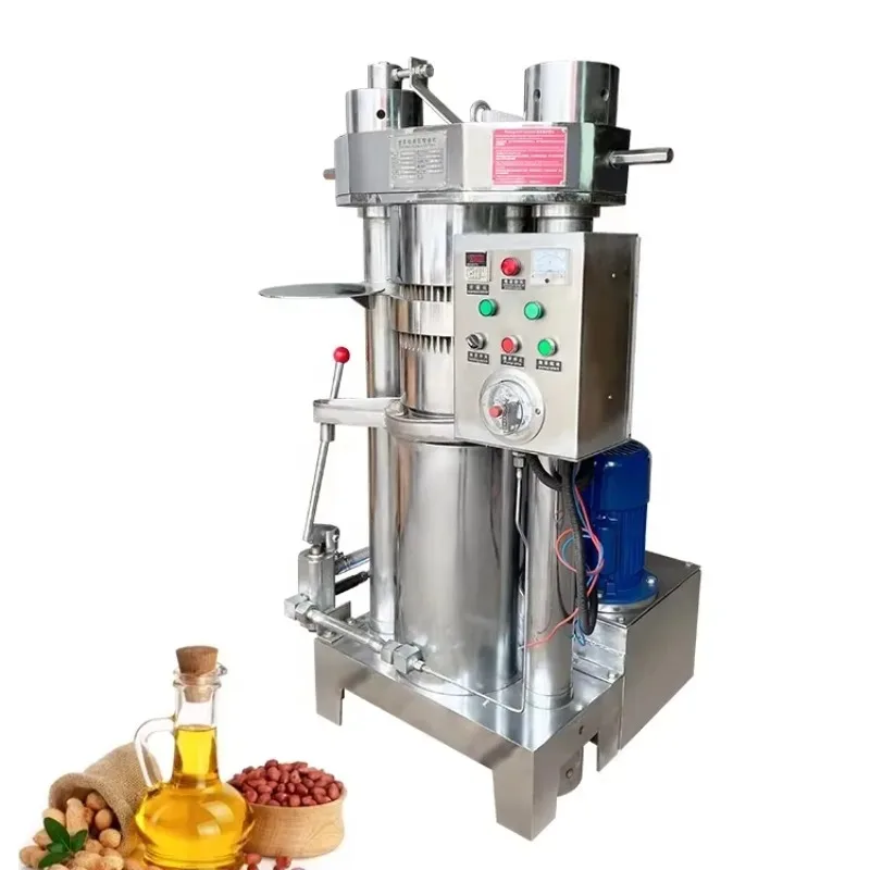 2025 Almond /Olive /Small Cocoa Butter Hydraulic Oil Press Machine Peanut Oil Press