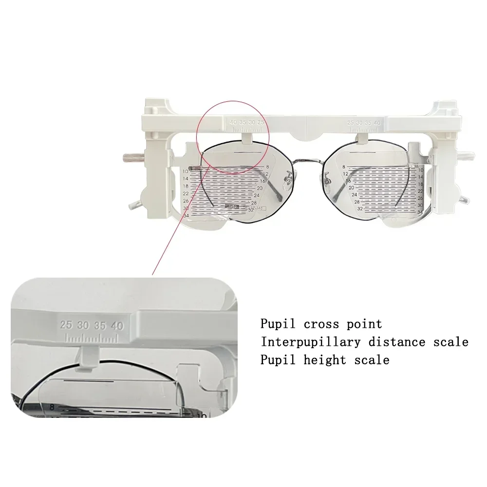 Optical Equipment CE Approved PH Pupil Height Distance Meter Glasses Ruler PD-8