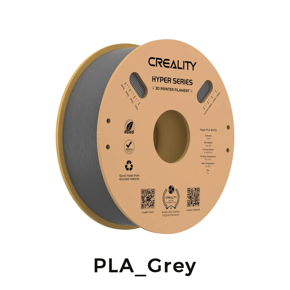 Creality Hyper Series PLA 3D-printfilament 1 kg 1,75 mm Hoge snelheid 3D-printmaterialen 10 kleuren beschikbaar
