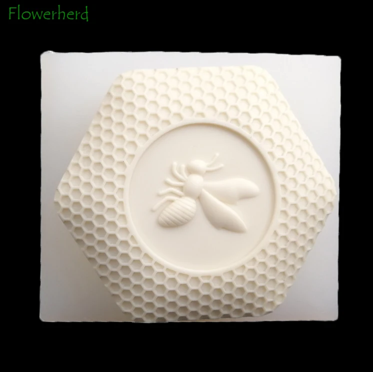 Stampo in silicone a nido d\'ape Stampo per sapone ape Strumenti per decorare torte per uso alimentare Facile da sformare Sapone artigianale fatto a