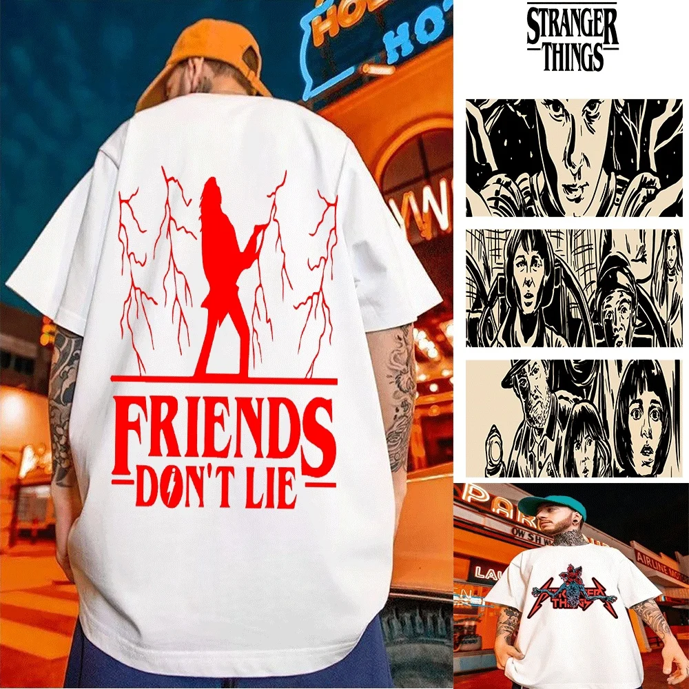 

Стильные футболки для родителей и детей в стиле «Друзья не лгут», одинаковые футболки для всей семьи с уникальным рисунком для детей и