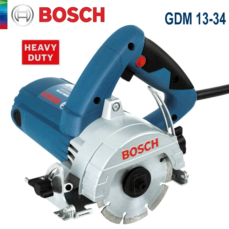 

Bosch GDM 13-34 Electric Circular Saw 110mm Tile Stone Marble Granite Cutting Machine 2.8Kg 1300W Portable Discs Saw Power Tool