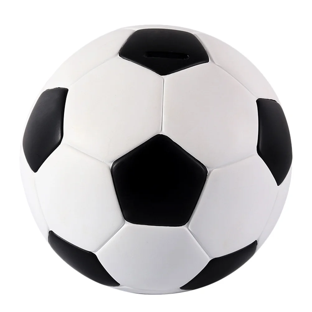 Cofrinho de Futebol para Crianças, Meninos e Meninas, Jarro de Economia de Dinheiro com Design Divertido para Armazenamento de Moedas, Presente Ideal para Aniversários