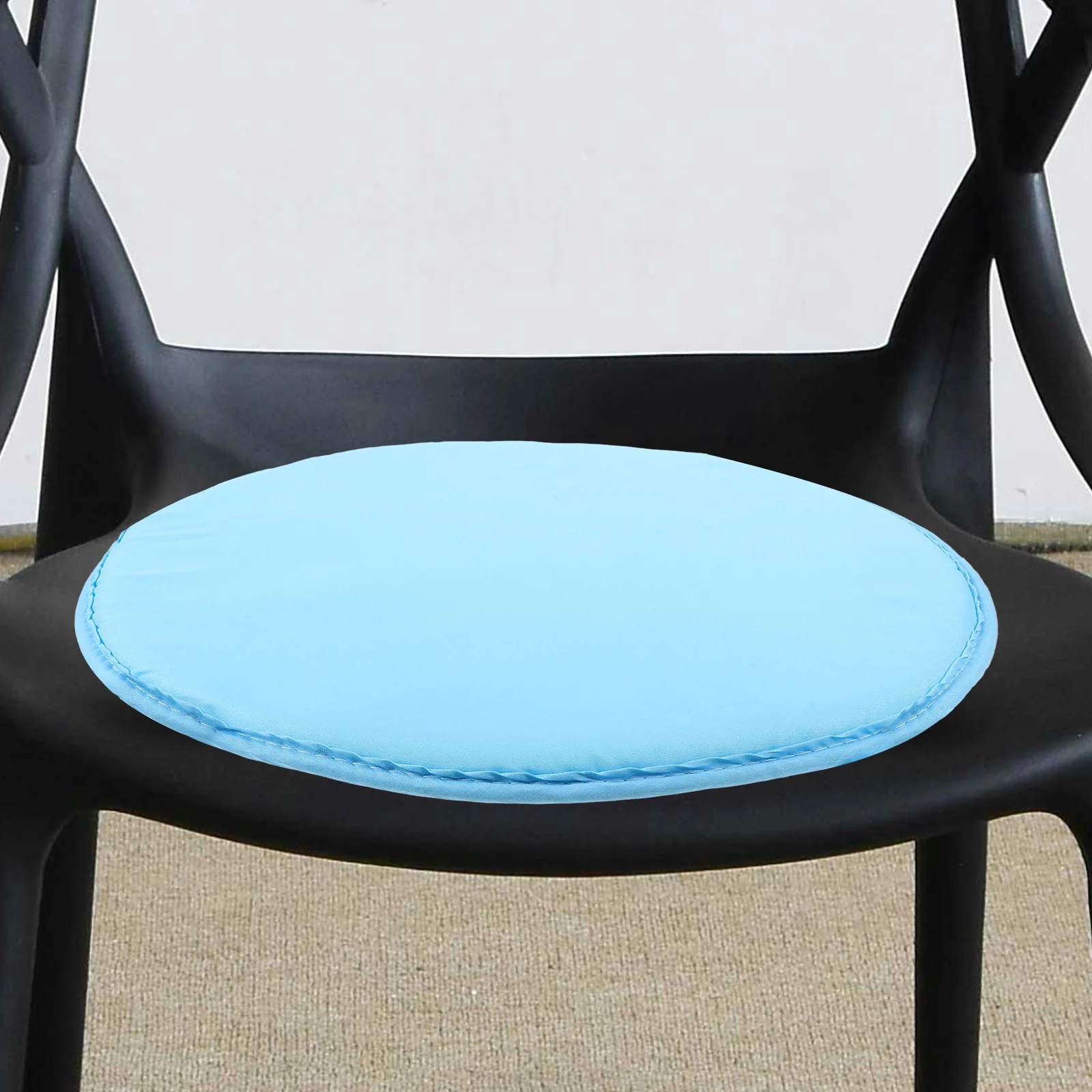 

2Pcs Memory Sponge Seat Cushion Soft Round Stool Cushion Chair Pad Enhanced Comfort Versatile Use Patio Furniture