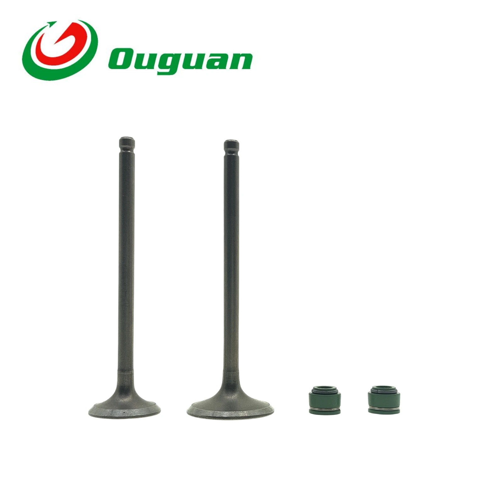 

ouguan for Honda TMX 155 Tmx-155 TMX155 CDI Valve Intake Exhaust Stem Valve Kit Street Bike Oil Seal