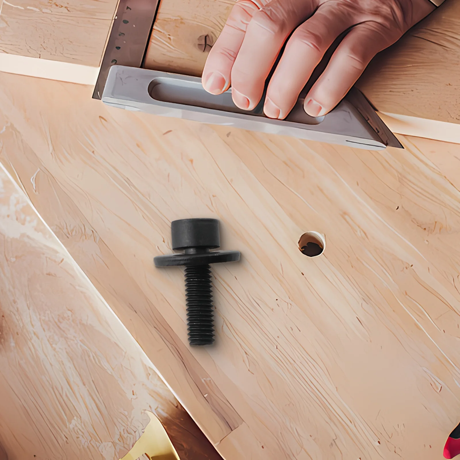 For BSS610 For BSS611 Part Number 266133-3 Blade Clamp Hex Bolt Tool Maintenance Metal Blade Clamp Bolt Blade Bolt