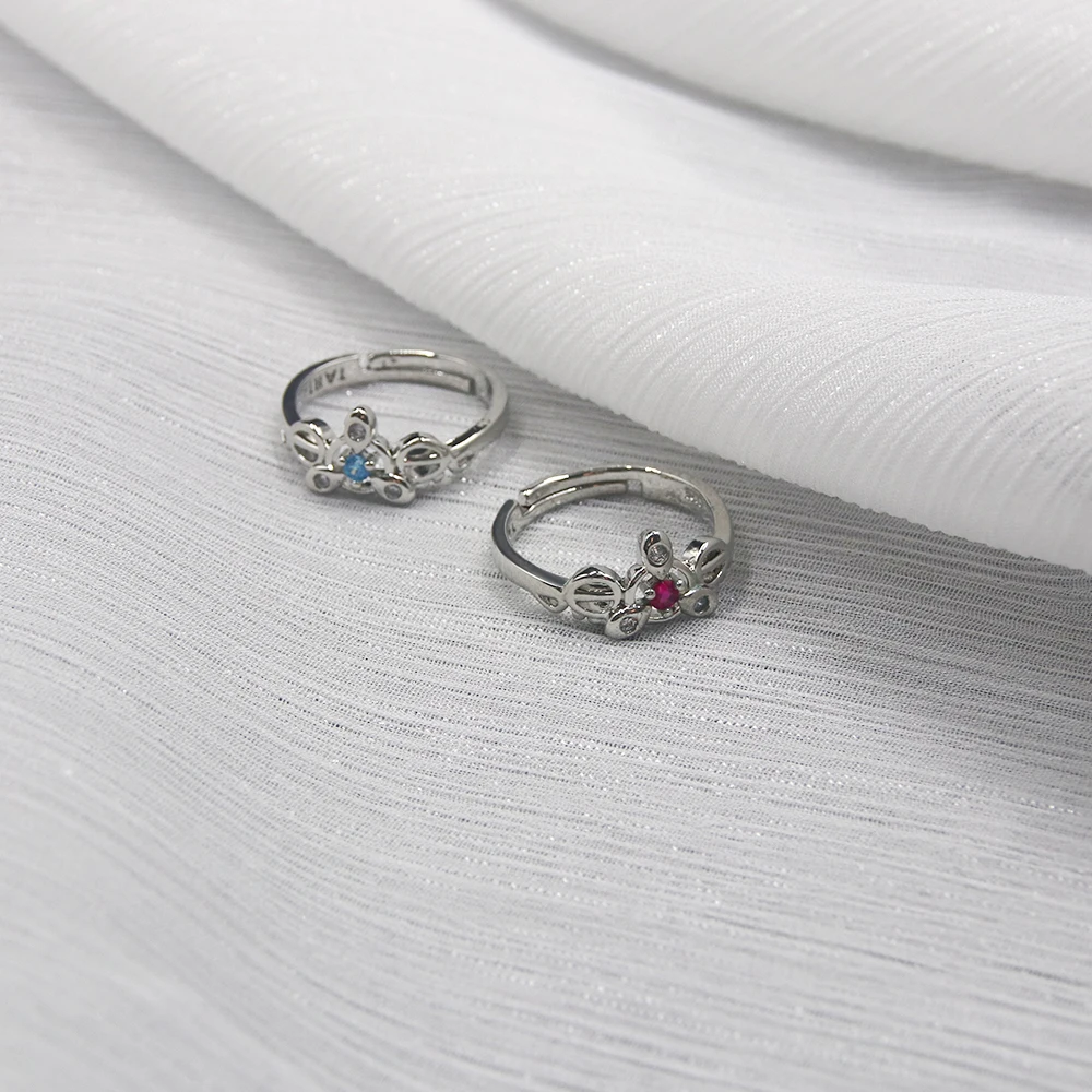 Game Genshin Impact Ring Cosplay  Diluc Albedo Ganyu Xiao Characters Adjustable Rings For Men Open Ring Women Jewelry Accessory view 5
