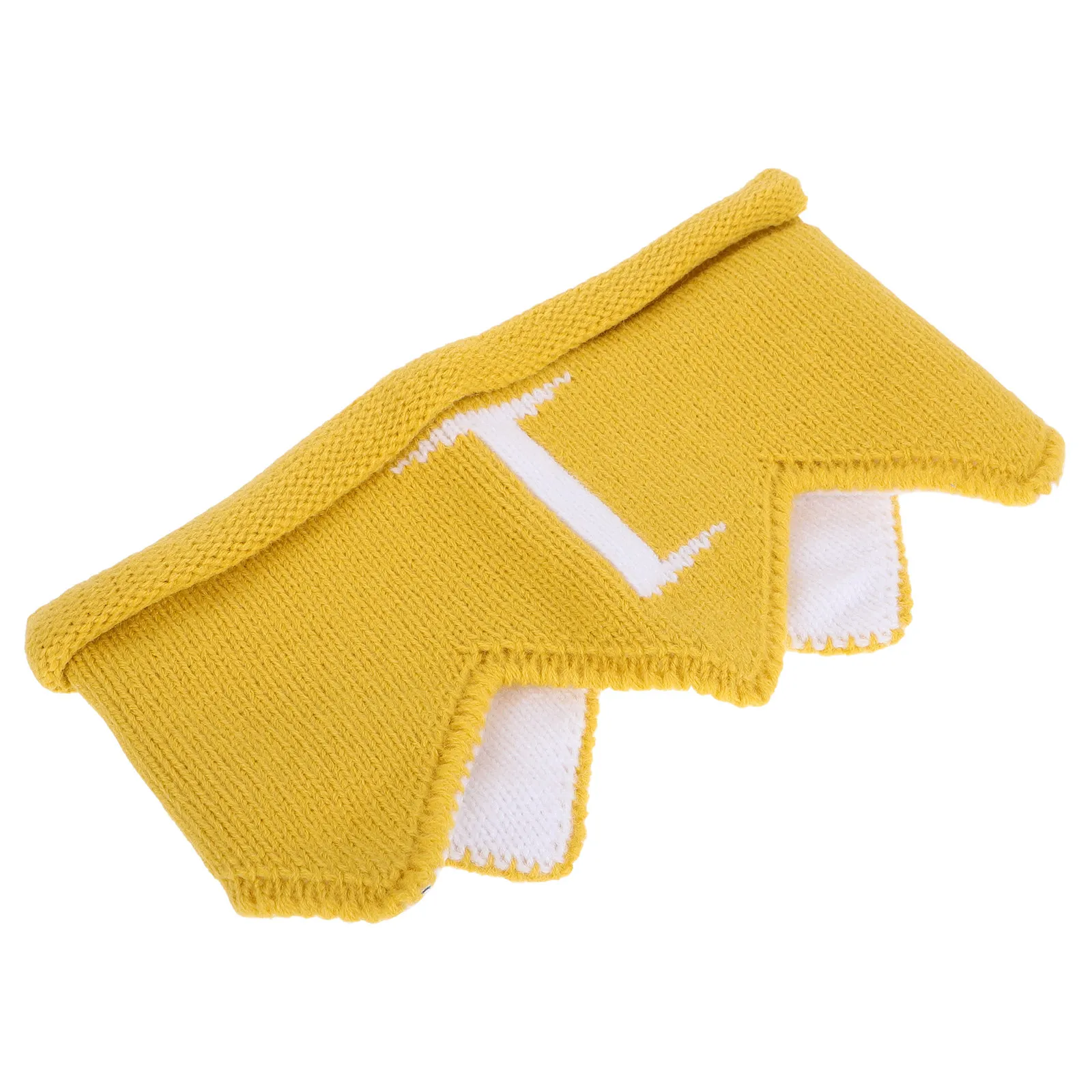 

Baby First Birthday Crown Hat Knitted 1 Year Old Yellow Party Hat for Toddlers Girls Boys Breathable Crown Cap