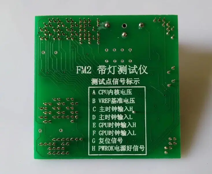 FM2 904 CPU Socket LED Test Dummy Load Board Desktop Motherboard Hardware Fault Diagnostic Inspection Fixture