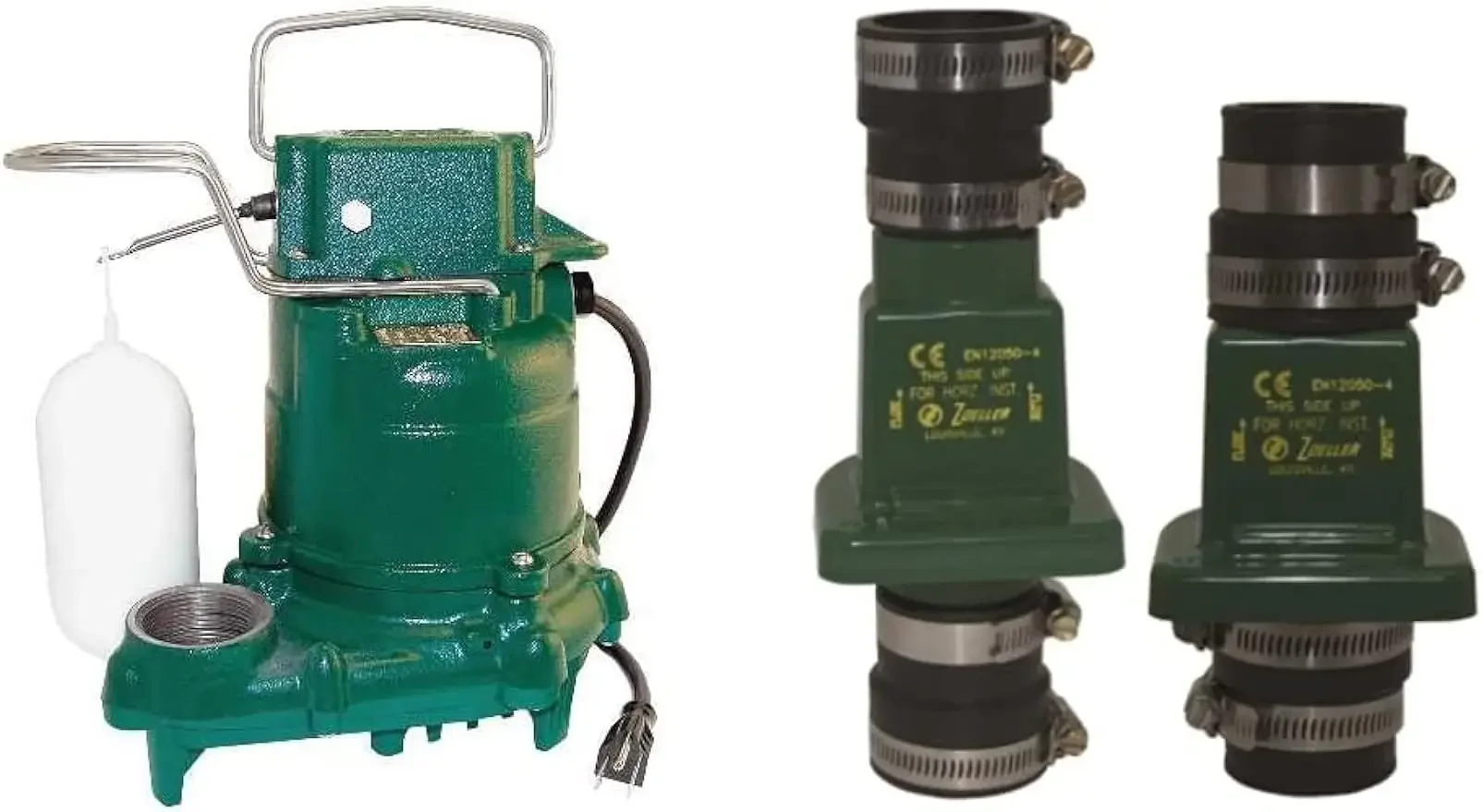 

Zoeller Mighty-mate Submersible Sump Pump (M53) and PVC Check Valve (30-0181) Bundle