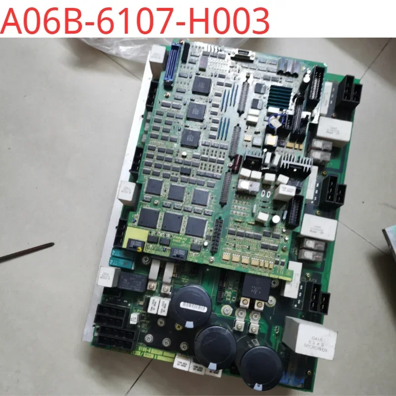 A06B-6107-H003 Second-hand tested ok  Servo Drive in good Condition
