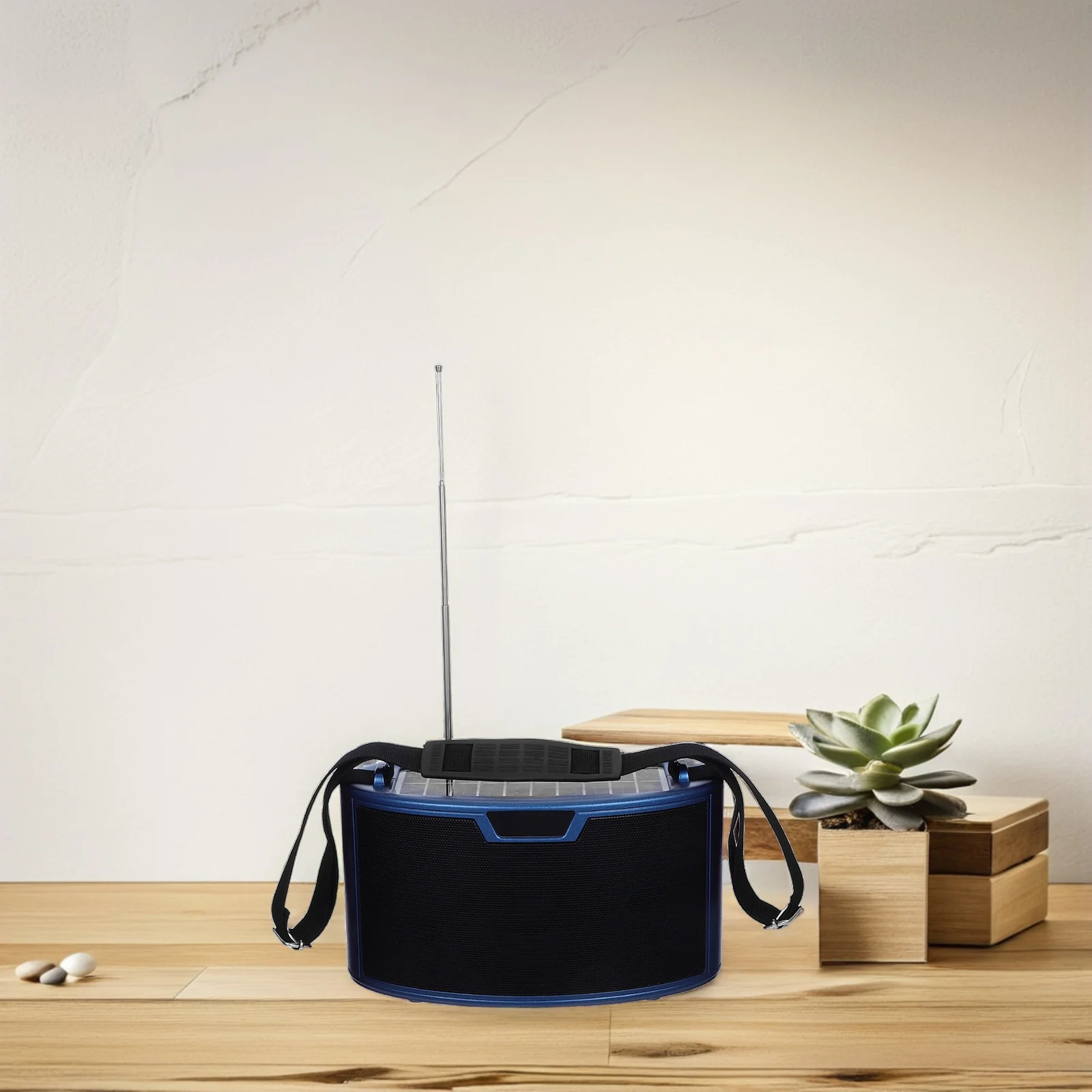 

Portable Speaker Solar Charging Loudspeakers for Camping Travel Outdoor Mini Gadget Small Audio Device Emergency
