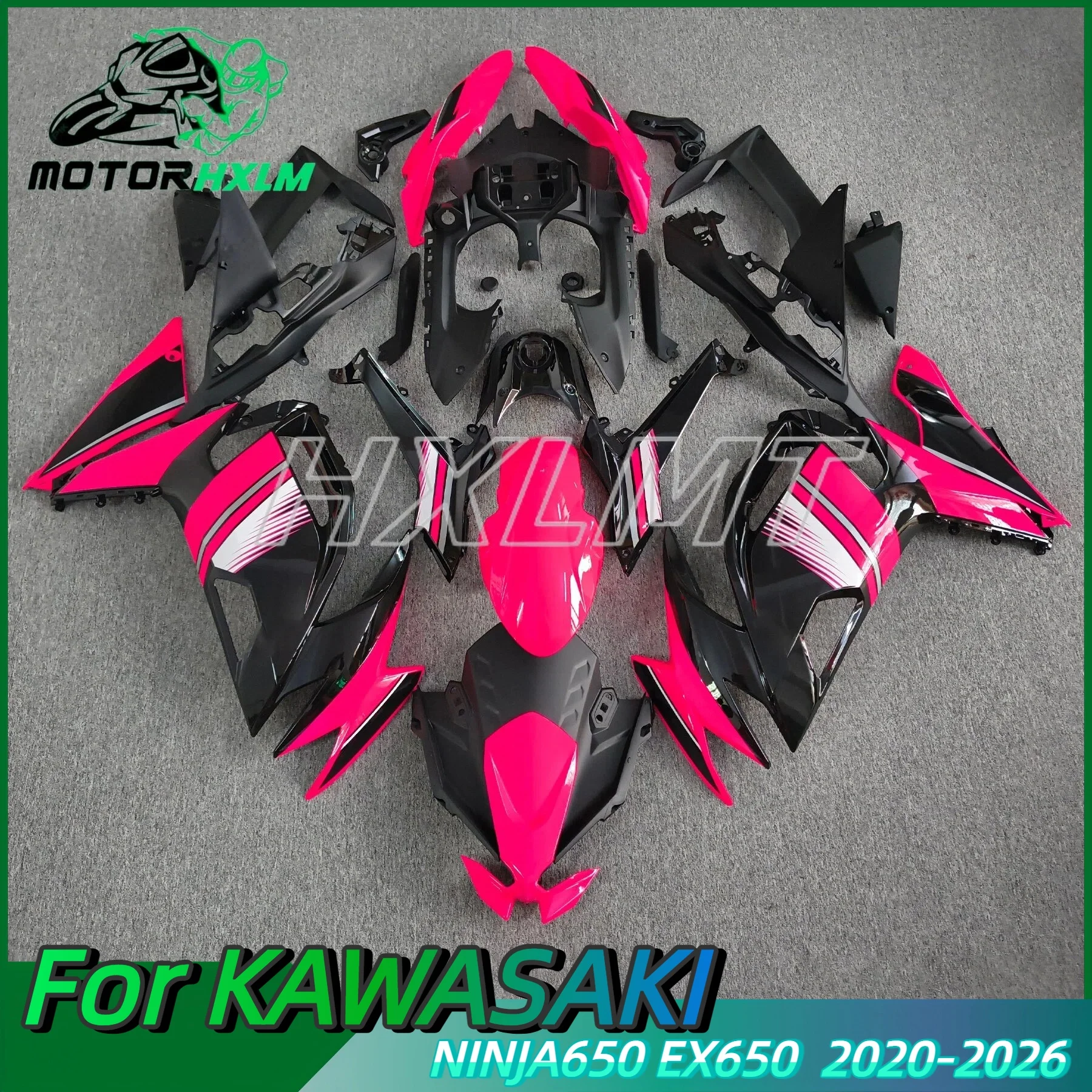 Motorcycle Fairing Kit Suitable For Kawasaki Ninja 650 20-23 Years ER-6F EX650 2020 2021 2022 2023 Fairing Black Green Red