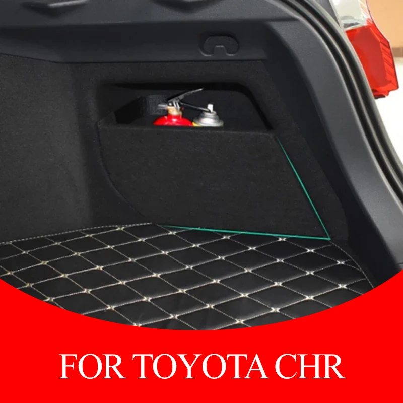 Trunk storage baffle tail box storage compartment baffle storage partition for Toyota C-HR CHR 2013-2018 Car accessories