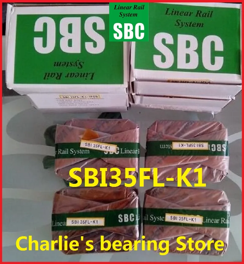 

1pc 100% brand new original genuine Korea SBC linear guide slider SBI35FL bearing carriage