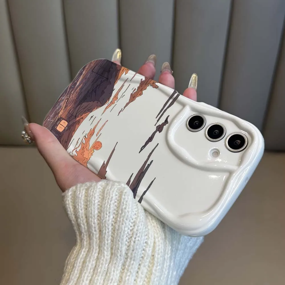 Landscape Mountain Train Phone Case For Samsung Galaxy A71 A57 A56 A55 A54 A53 A51 A17 A16 A06 A05 Shockproof Soft Cover