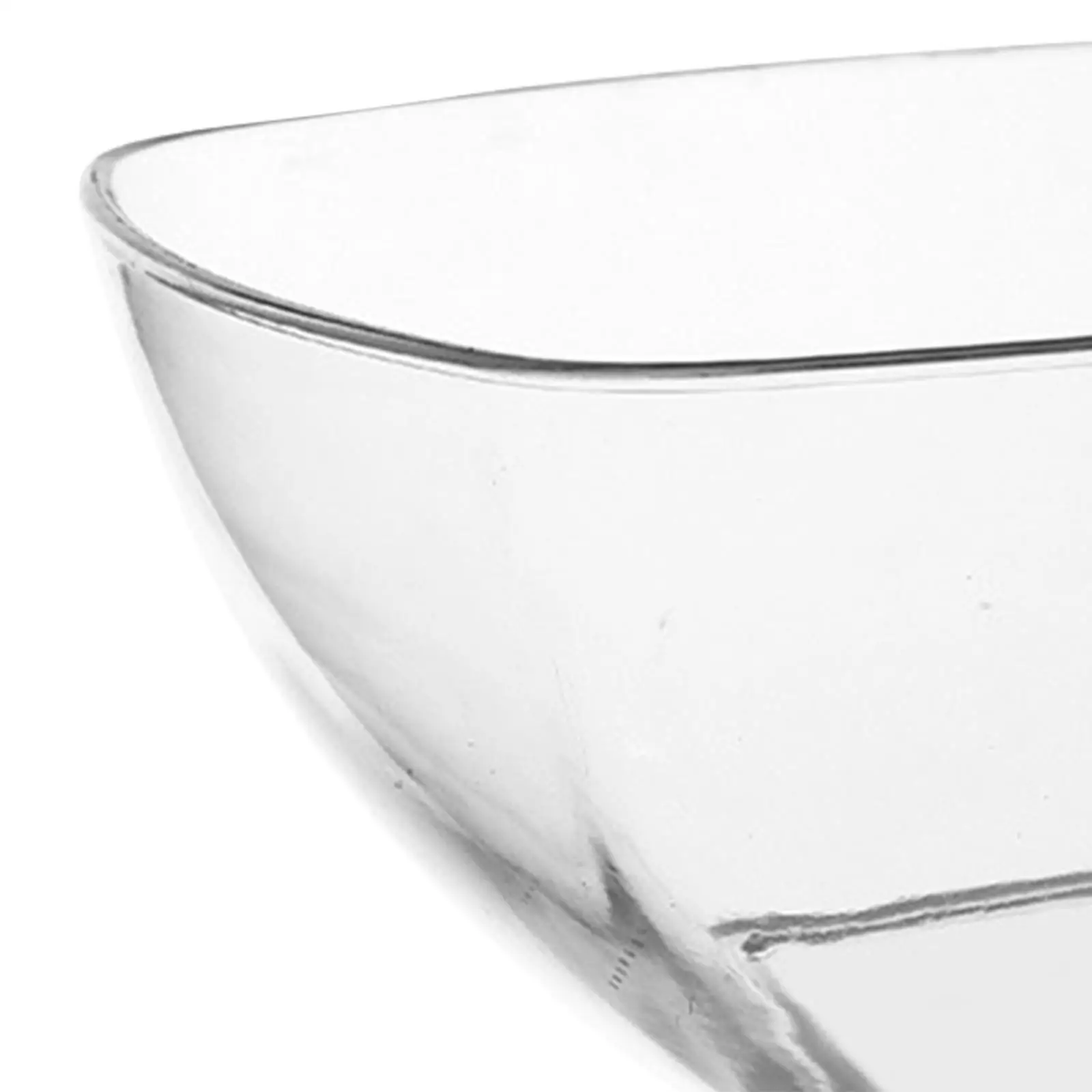 Salad Bowl Transparent Acrylic Dessert Bowl Buffet Container Dishware Bowl for