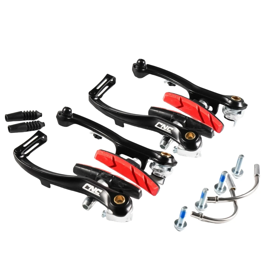 

CNC Bicycle V Brake Set Mountain MTB Road Bike V Brake Shoes BMX Folding Bike Cable V Clip Brakes