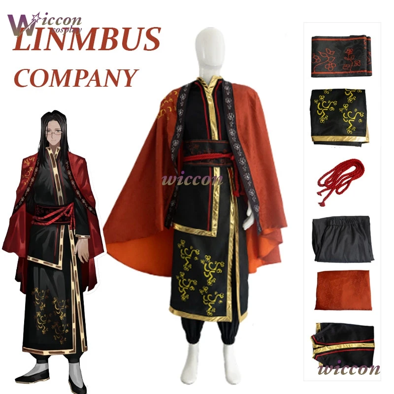 

Игра Limbus Company Wei Косплей Костюм Куртка Пальто Брюки Полный комплект Xichun's Clan Женщины Мужчины Хэллоуин Карнавальная одежда для ролевых игр