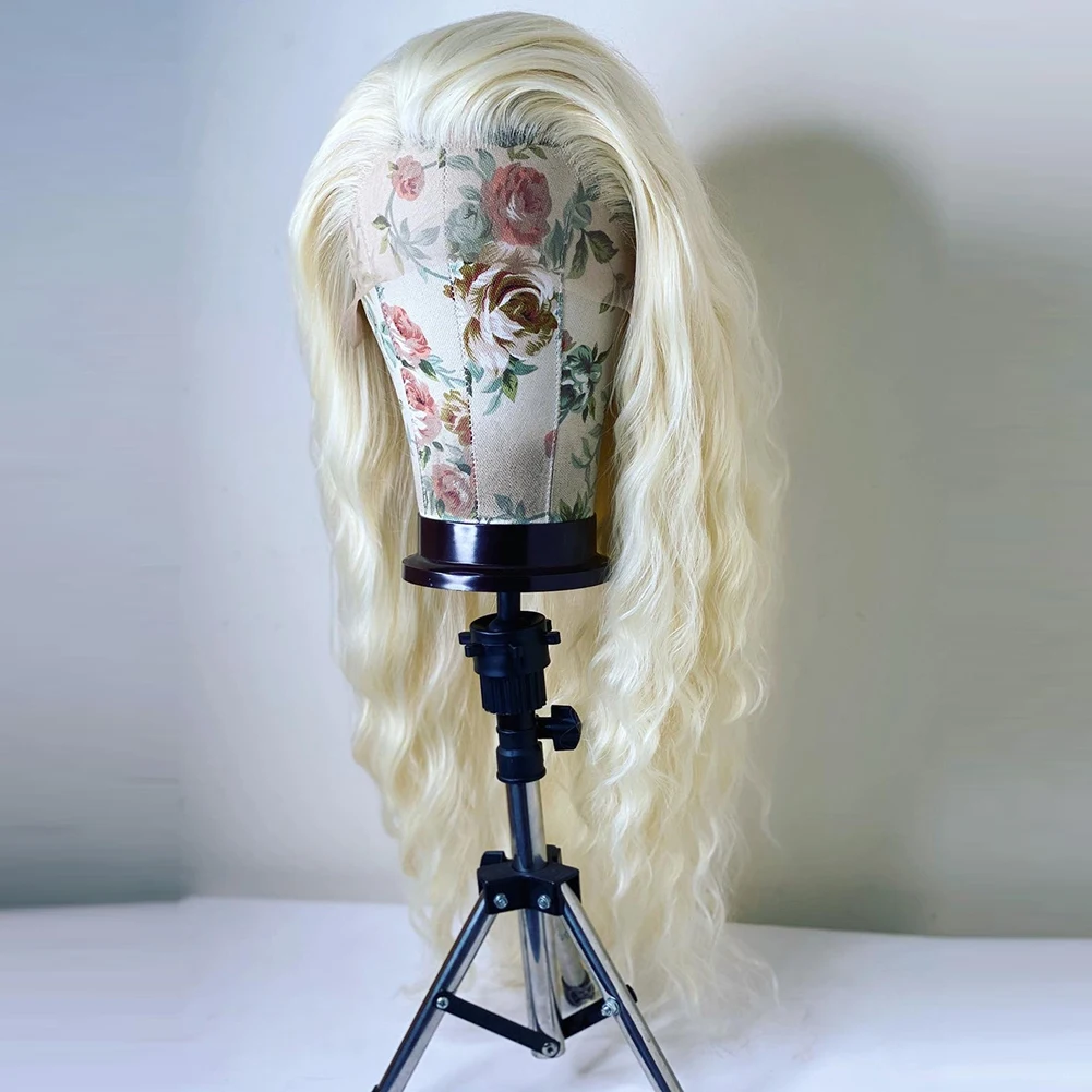 بيرناردو مجعد الباروكات الاصطناعية الدانتيل شعر مستعار أمامي شعر مستعار أشقر الشعر الطبيعي أمامي شعر مستعار للنساء جزء الحرة الفضة رمادي الباروكات