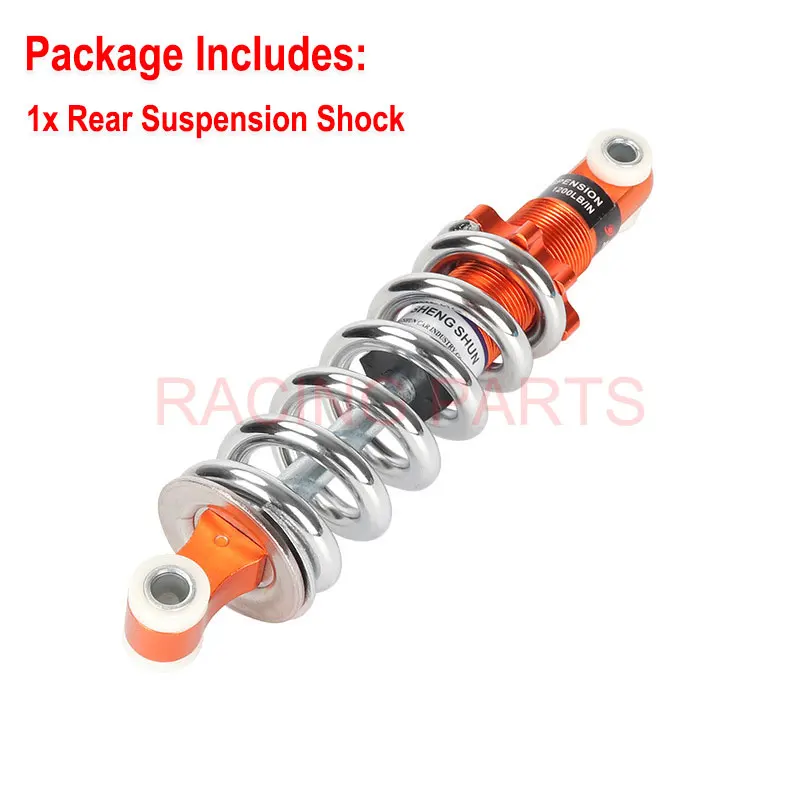 1200lbs 190mm Motorcycle Rear Suspension Shock for Electric Scooter Bike 47cc 49cc Mini Moto Dirt Bike Quad Pocket Bike