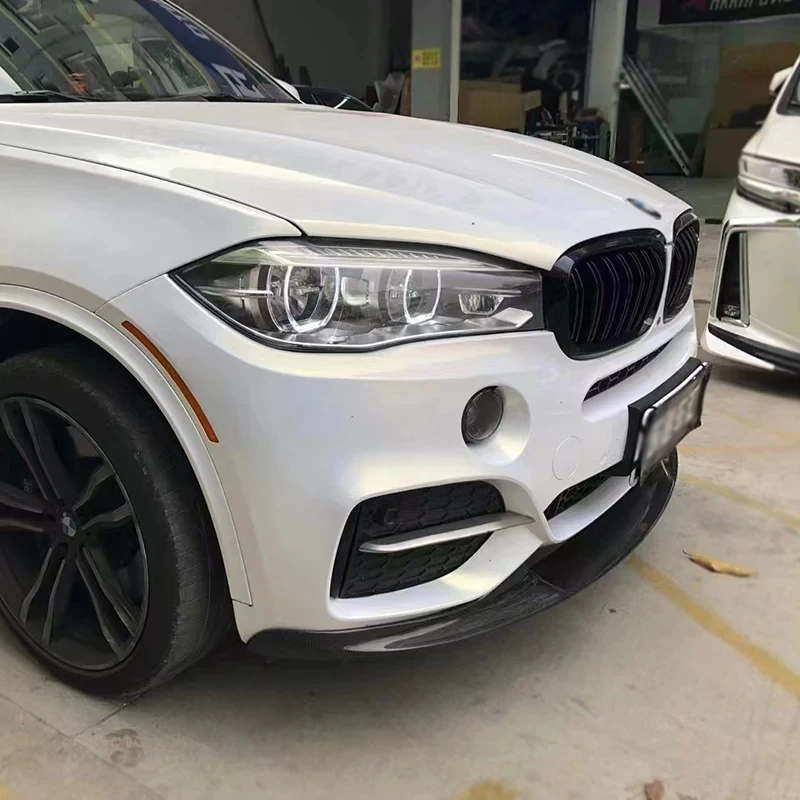 Kép 7: Autó bejárati Festékpárna Ajak számára BMW X5 F15 M Élegáns játékos 2014-2018 MP Diffuzőr Spoiler splitter Külső Átállítás aftermarket autó accessor