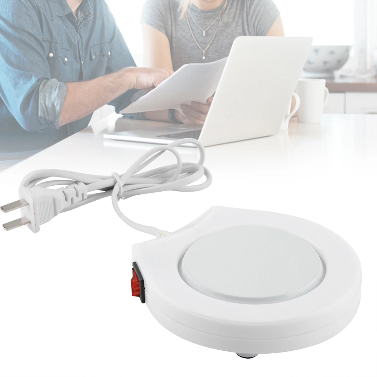 オフィス用電子コーヒーミルクティーカップヒーター、マグ断熱カップヒーターウォーマーパッド