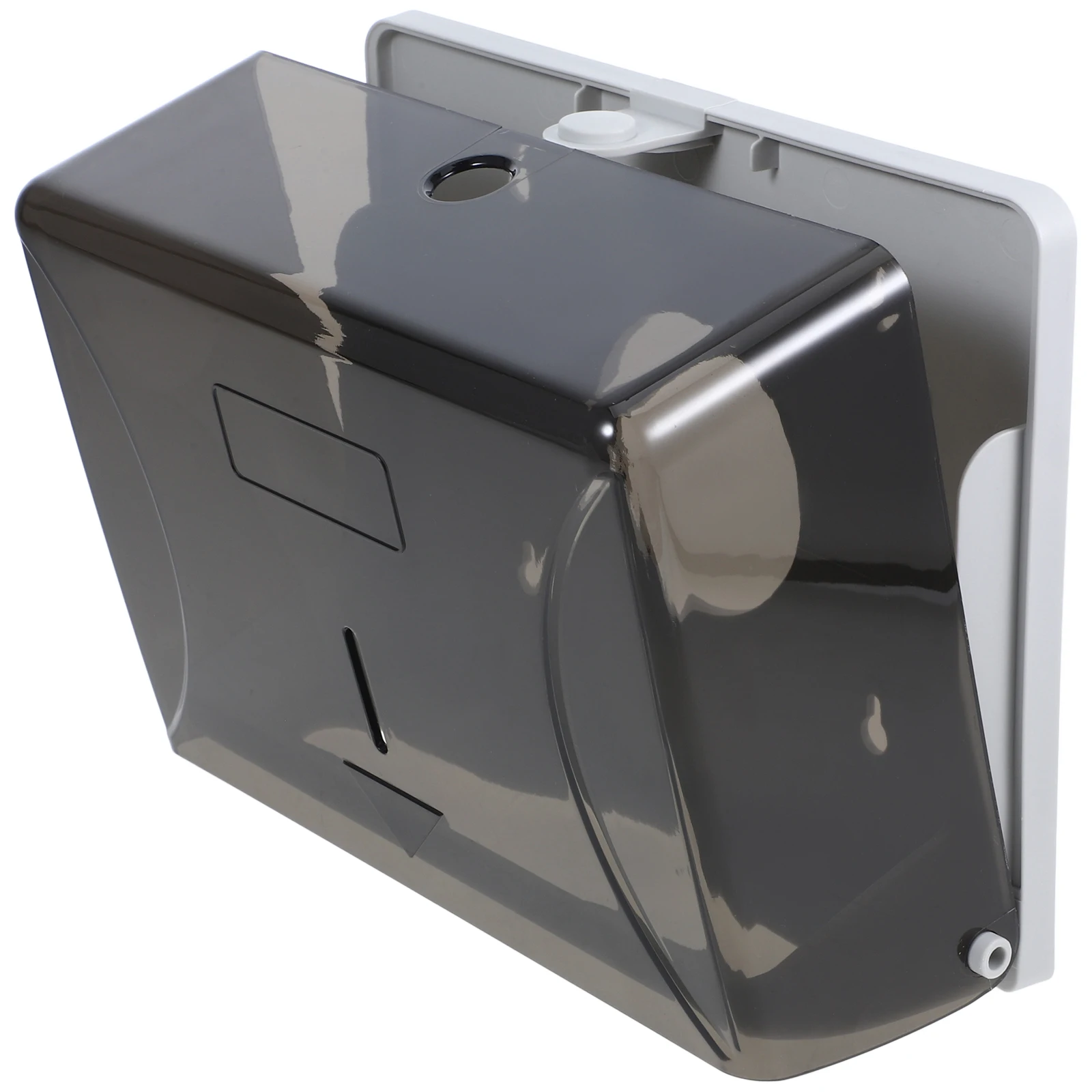 

Wall Mount Paper Towel Holder Dispenser Bathroom Hand Black Commercial Large Capacity Napkin Dispenser Kitchen Tissue Holder