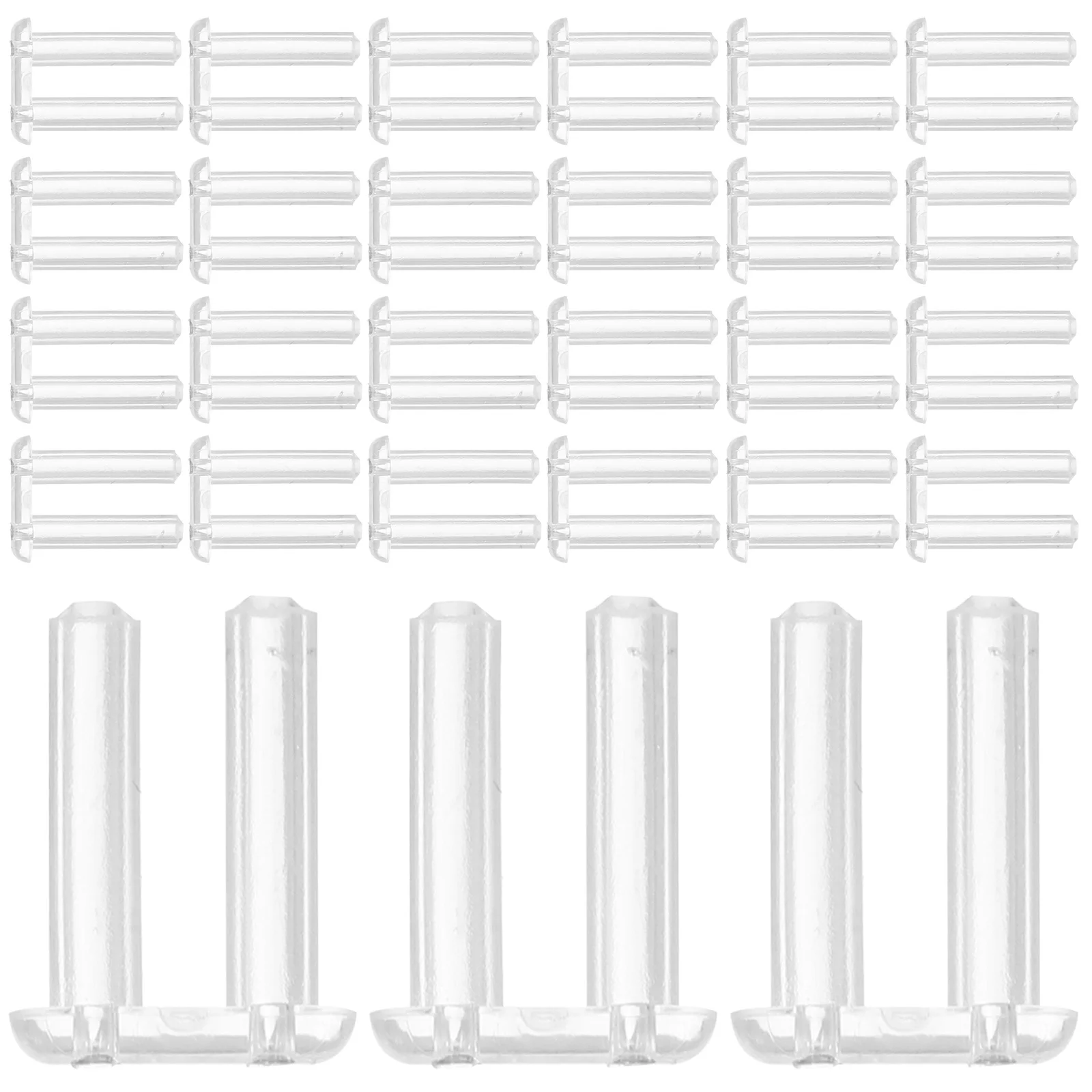 

200pcs Hard Plugs 1 6x0 8x7 Rimless Frames Sleeves 0 Rimless Glasses Accessories Nose Pads Fixing Tools Eyewear Spare Parts