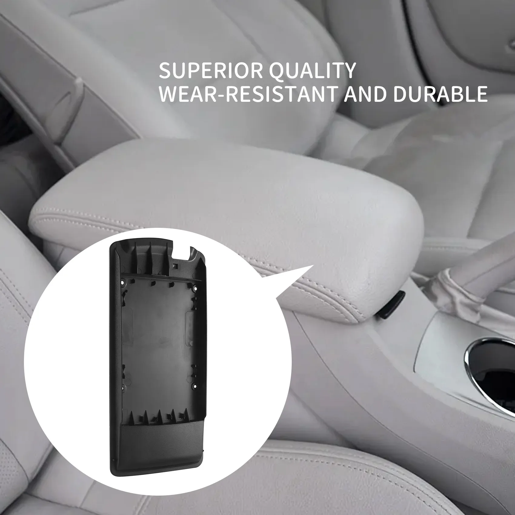 

Authentic Car Center Console Armrest Cover Base Armrest Box Accessories For Citroen C5 2011-2015