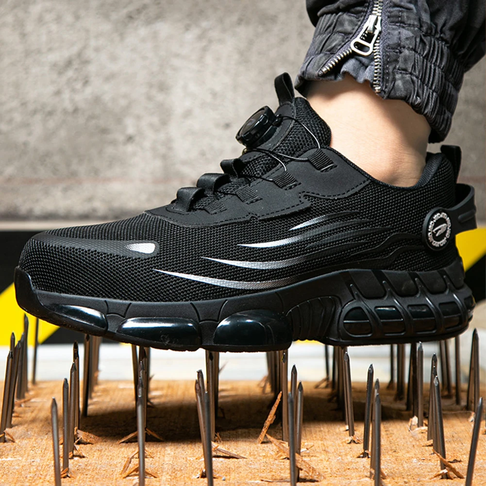 Легкая дышащая защитная обувь повышенного комфорта, дышащая для промышленной установки