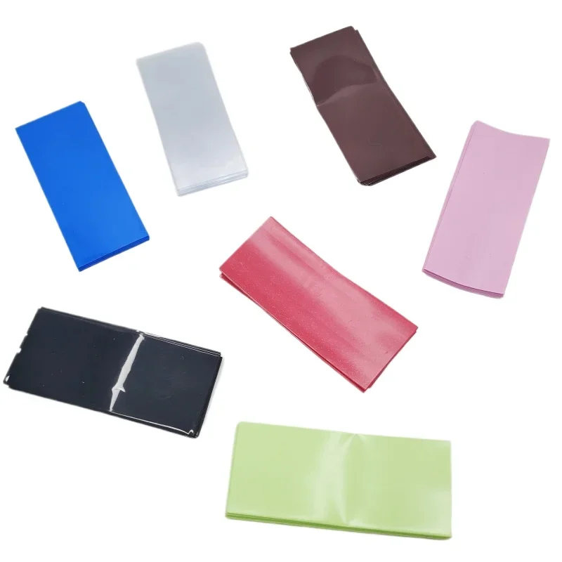 10pcs/bag 18650 Battery PVC Heat Shrink Sleeve Insulation Protective Cover Wrap Skin for Lithium Battery Pack DIY Repair