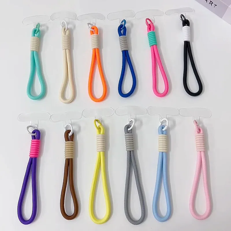 Mobile Phone Lanyard Strap Hanging Chain Ring Cord With Patch Wrist Strap For Cell Phone Case Rope Keychain