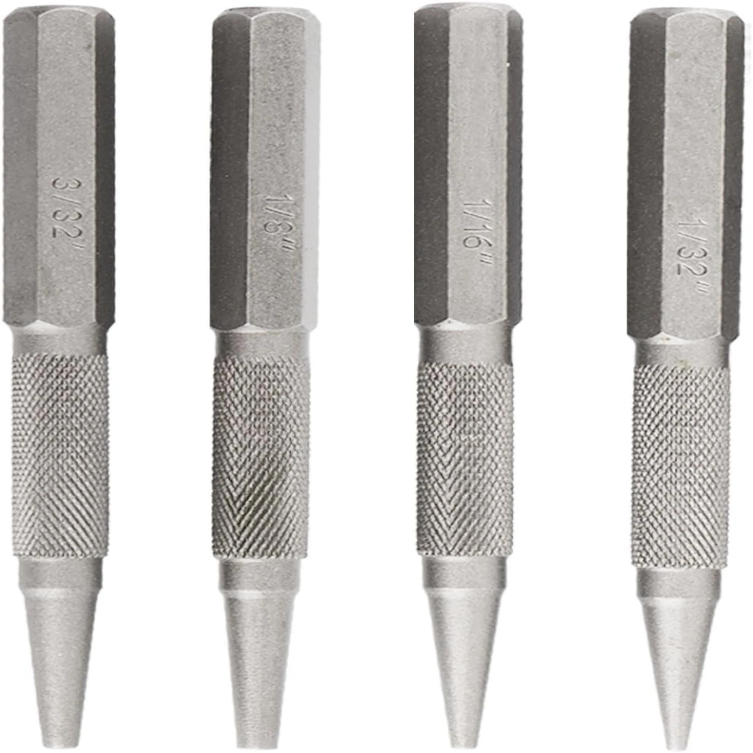 

High-quality, durable 4-piece superior center punch set for precise and accurate projects. Ideal for professional craftsmen, woo