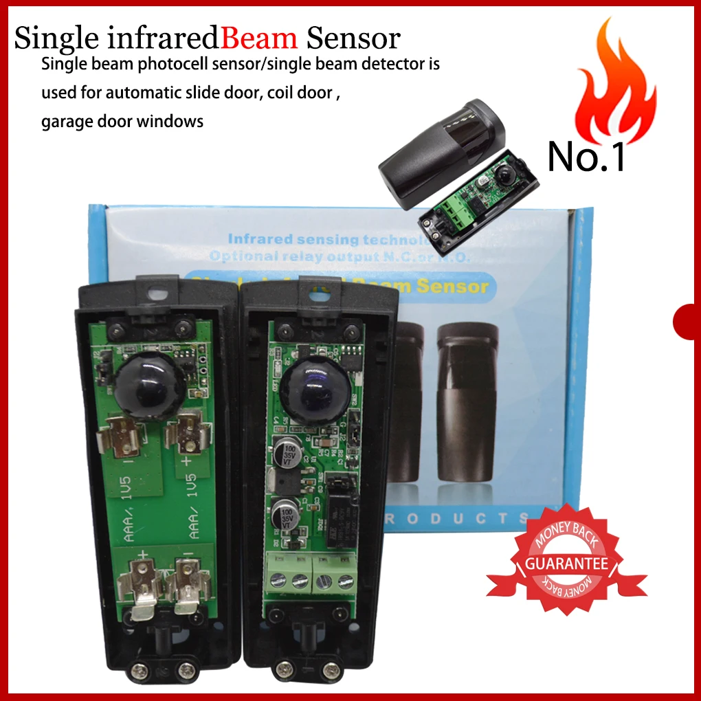 

Sensor Infrared Safety Beam Photocell Detector for Garage Gate Door