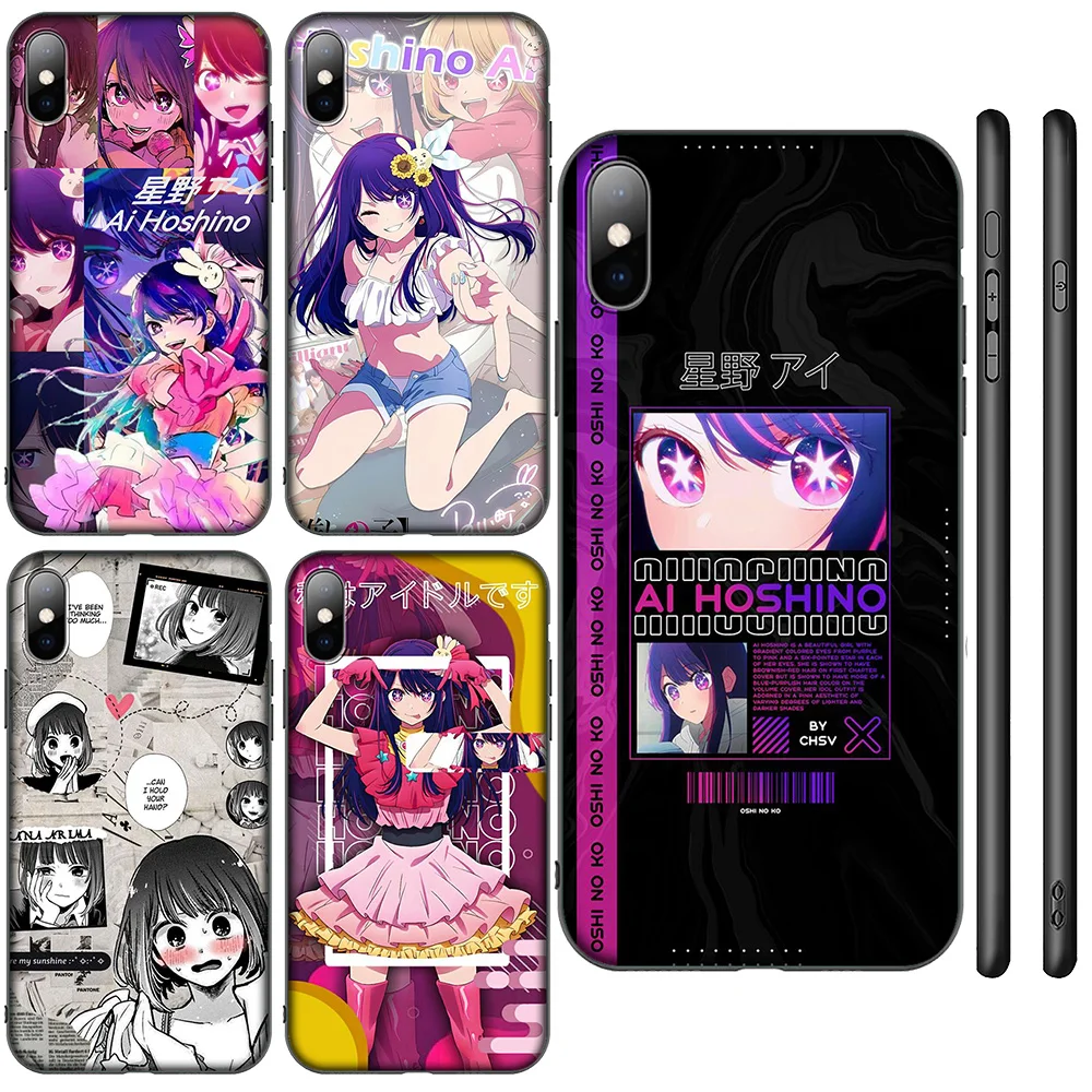 F-131 Oshi no Ko Anime New Phone Case for Xiaomi Mi 9T 10T 11T 11i 11 12 A2 A3 POCO X3 M3 M2 F3 Pro NFC