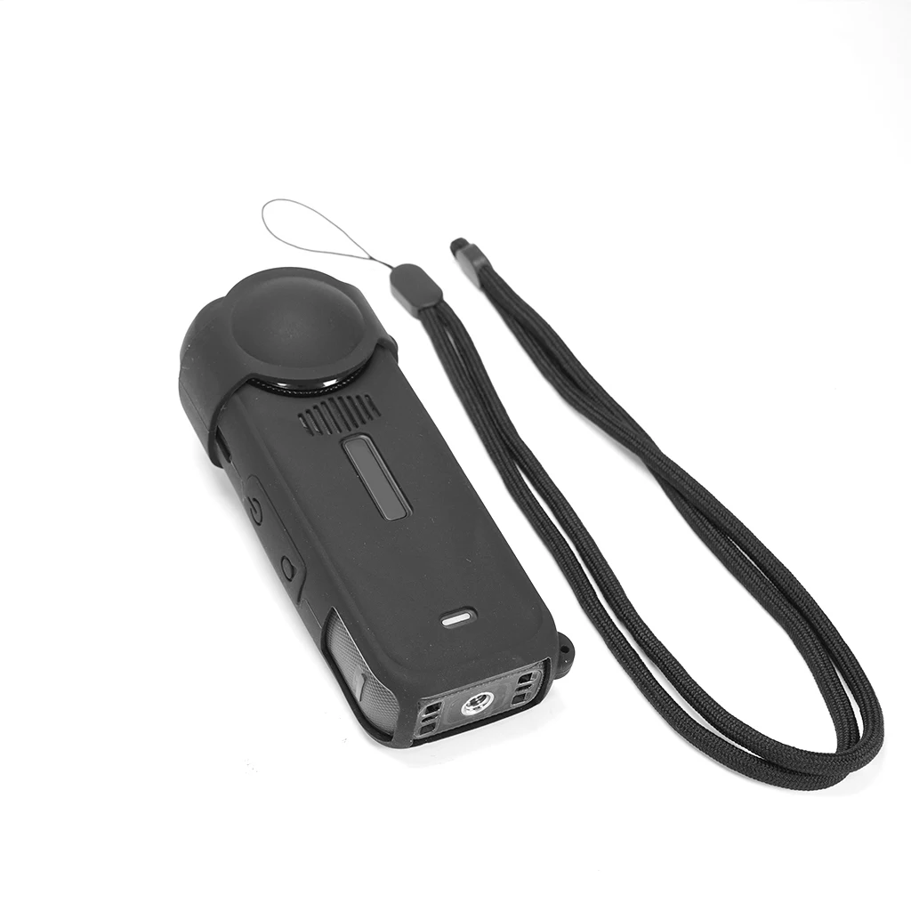 Leichtes Silikon-Schutzcover-Set für Insta360 X5 X4 Kameragehäuse, Objektivdeckel, Trageschlaufen, präzise Ausschnitte für vollen Zugriff – Detail 5