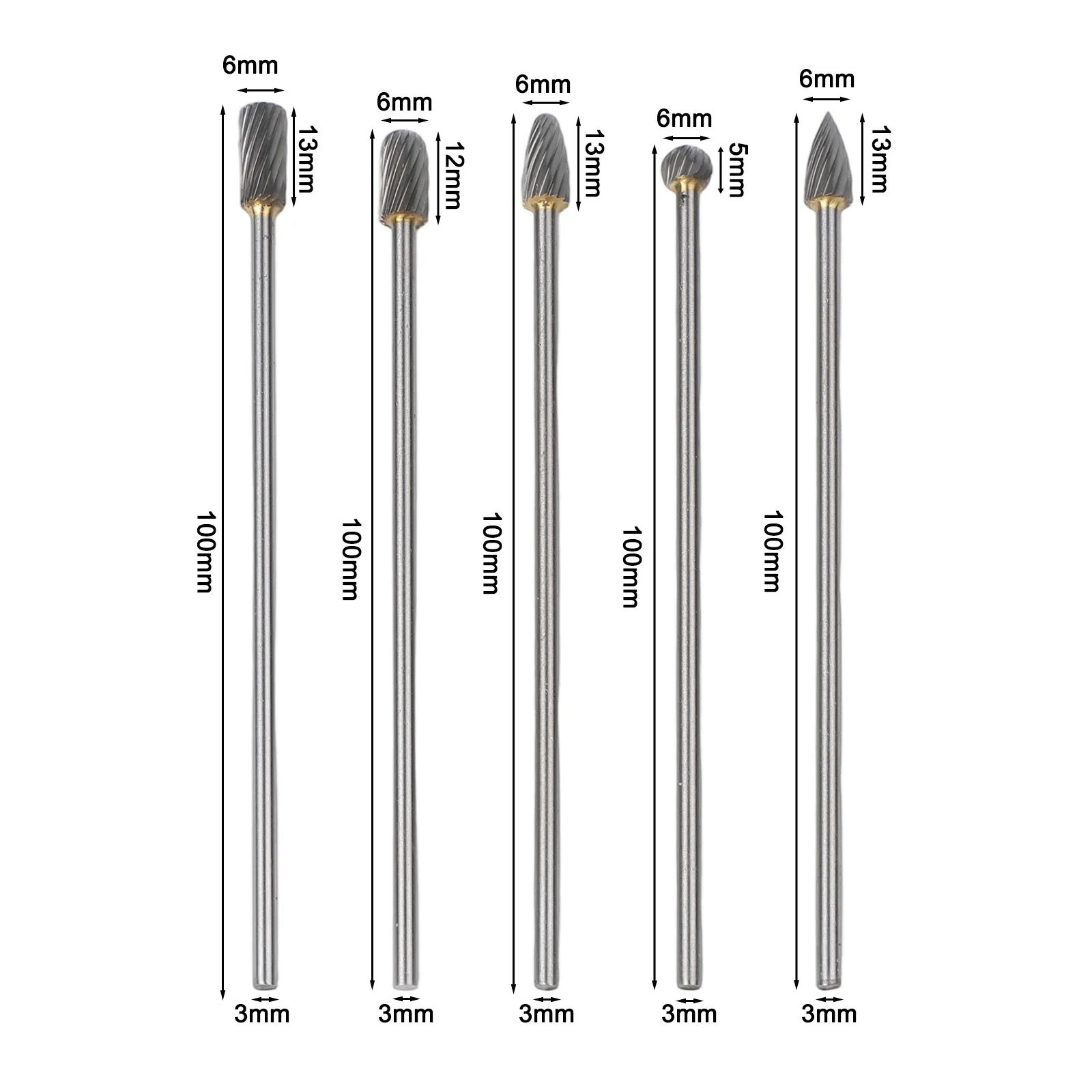 Ceramic Stone Engraving Milling Grinding Polishing Deburring Chamfering Welding Repair Tool Making Model Engineering Jewelry Kit