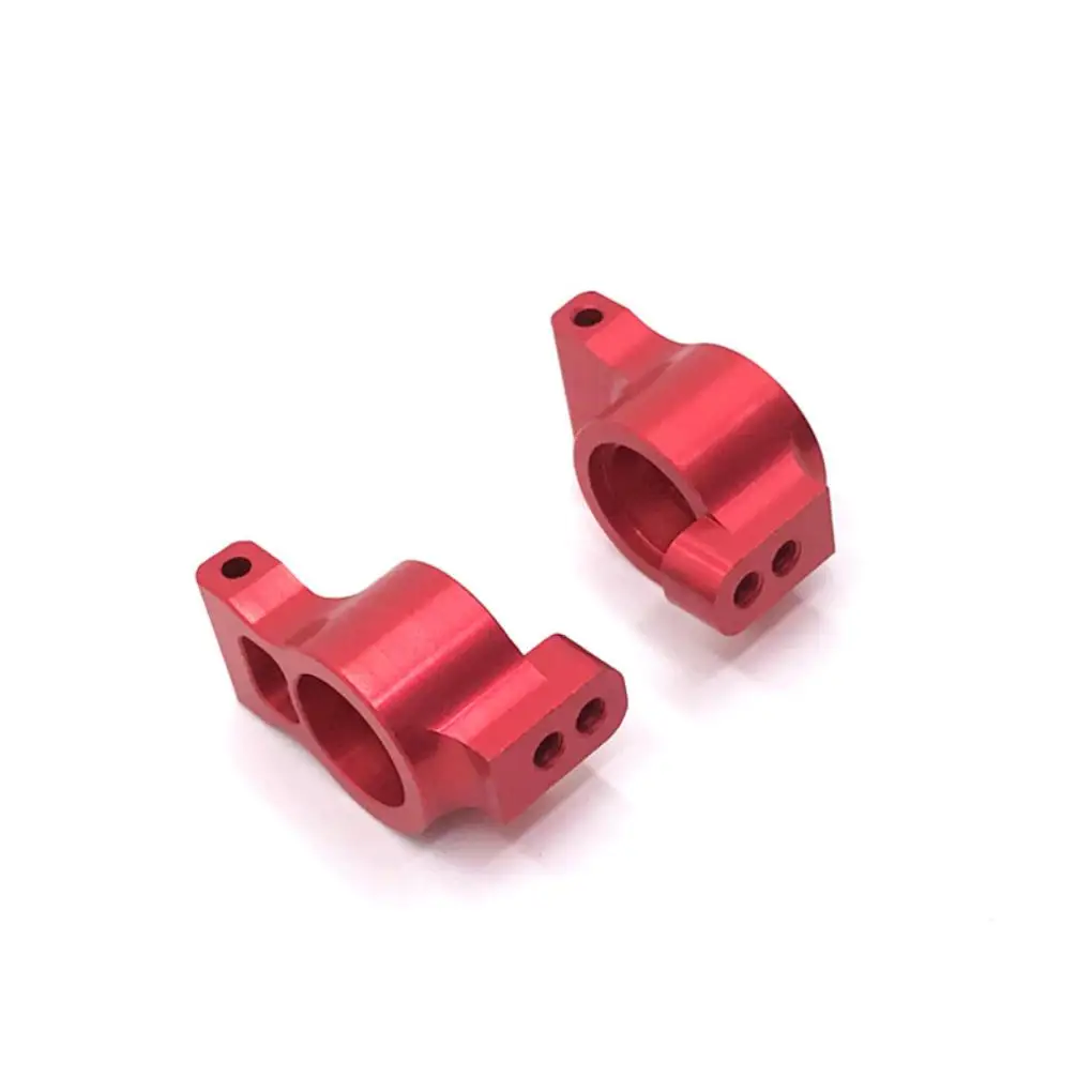 

RCGOFOLLOW 2pcs Aluminum Alloy Wear Resistant Rear Hub Carrier For 1/10 Rear Hubs LC Racing PTG-2 RC Car Part Blue