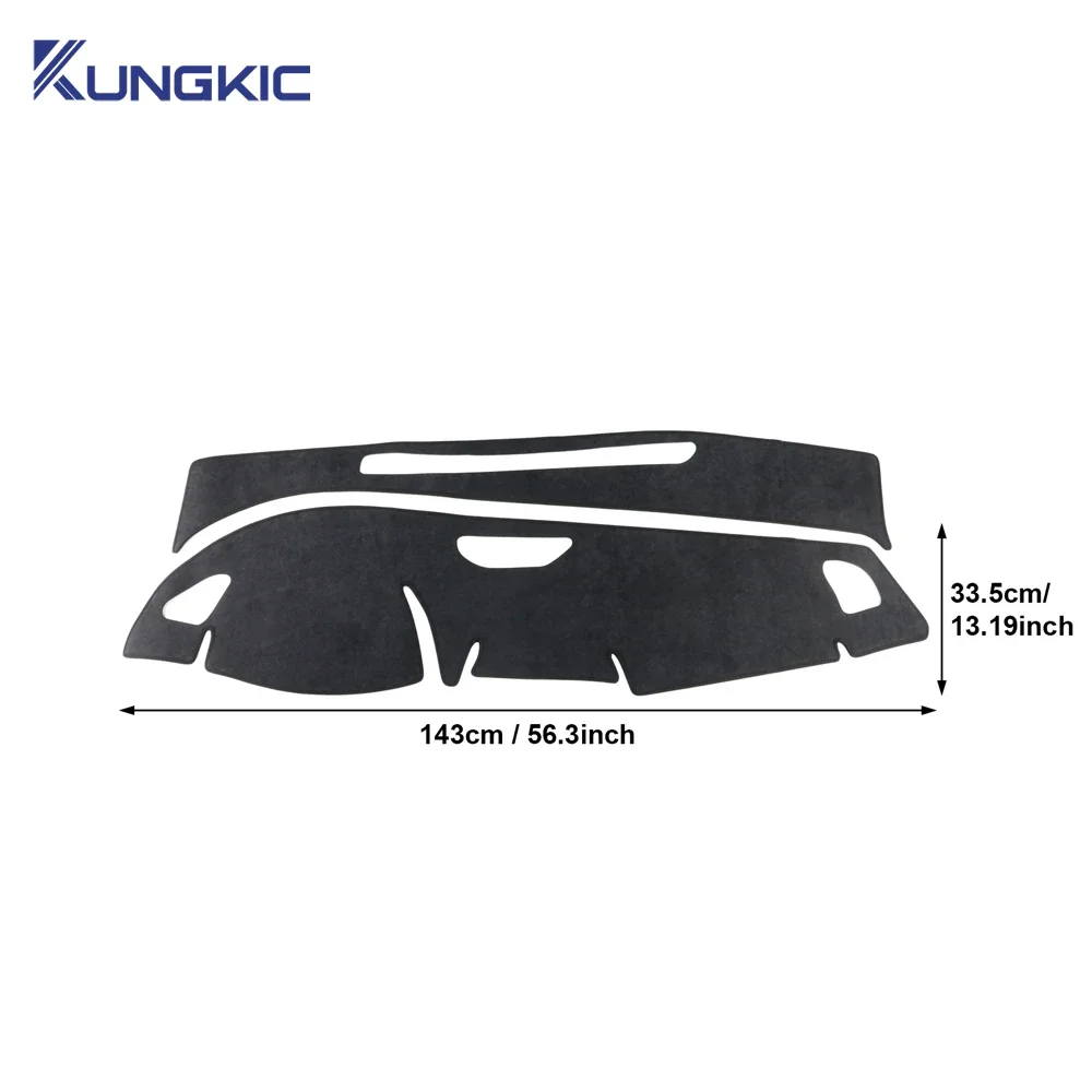 Car Dashboard Cover Flannel Mat Avoid Light Pad For Cupra Formentor/Cupra Leon/Seat Leon 2021 2022 2023 2024 2025 2026 Accs