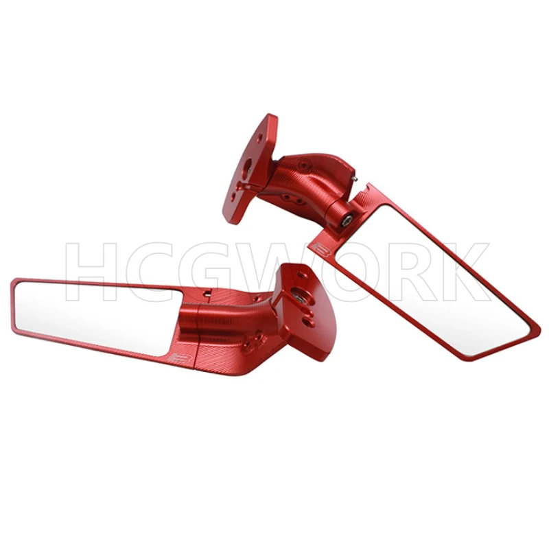 Motorcycle Accessories Winglet Aerodynamic Wing Rearview Mirror for Aprilia Rs660