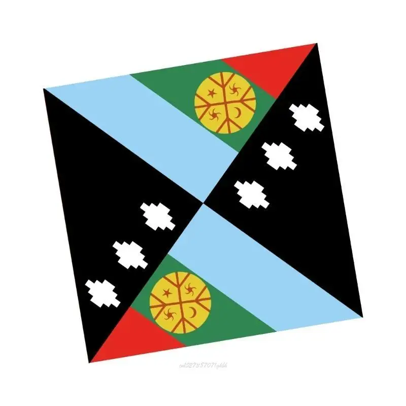 

X5XA Hip Hop Flags Bandana Head Scarf Durag Square Turban Head Scarf for Teenagers